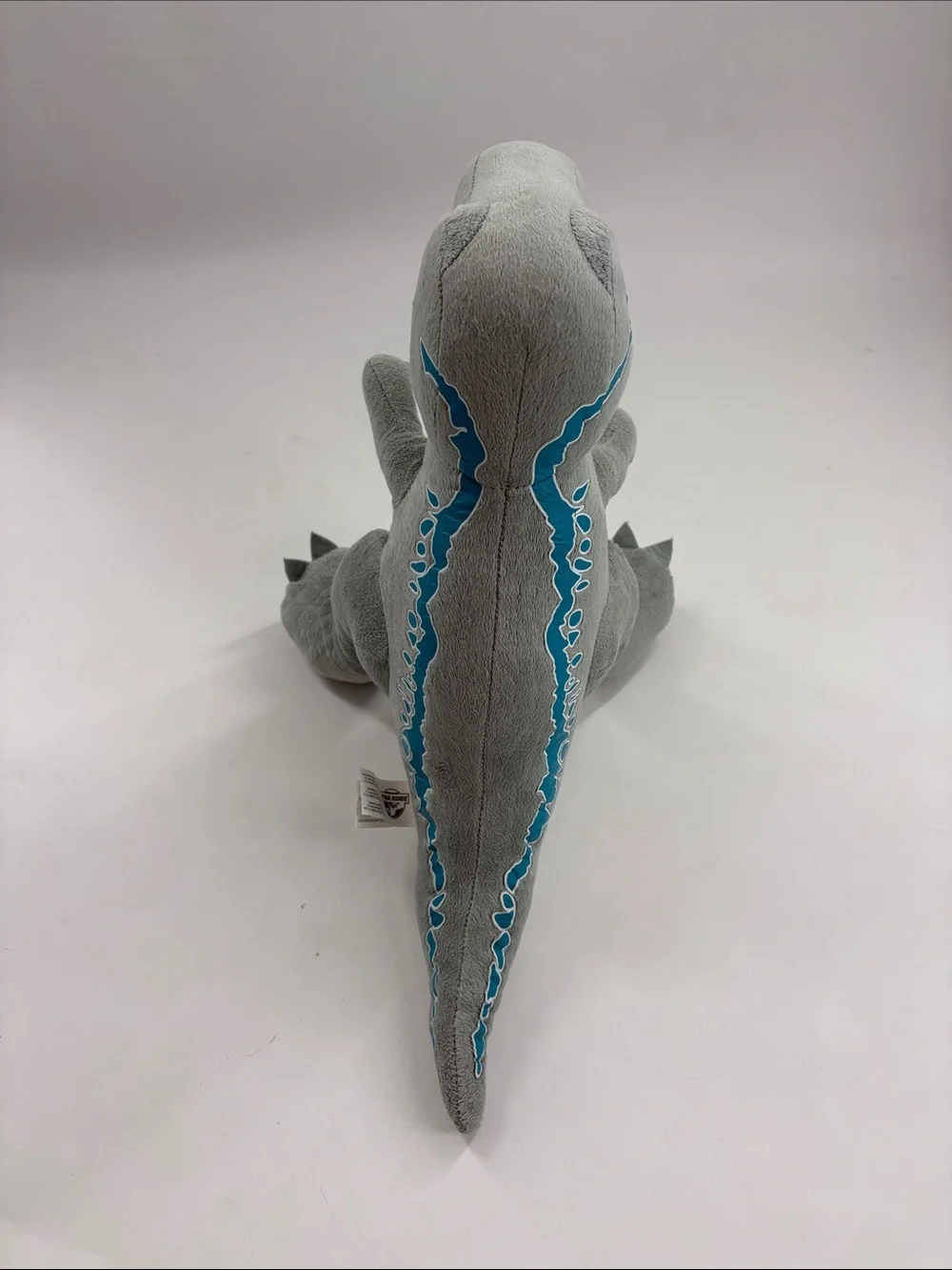 Gray Dino Plush Stuffed Animal - Soft Kids Toy